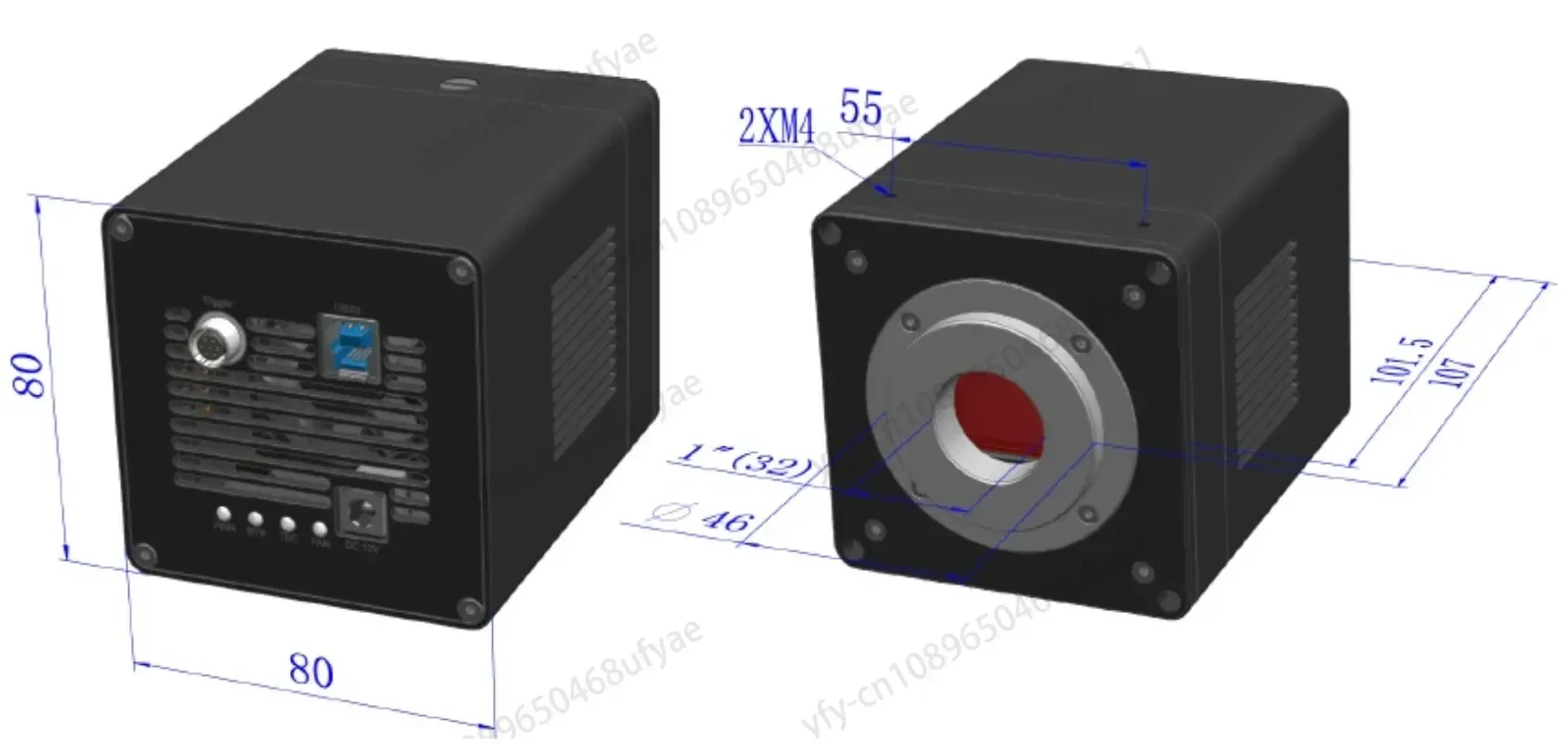 Цифровая камера GSENSE2020BSI 4 2 м USB3.0 CMOS с раздевателем аппаратного обеспечения на 7