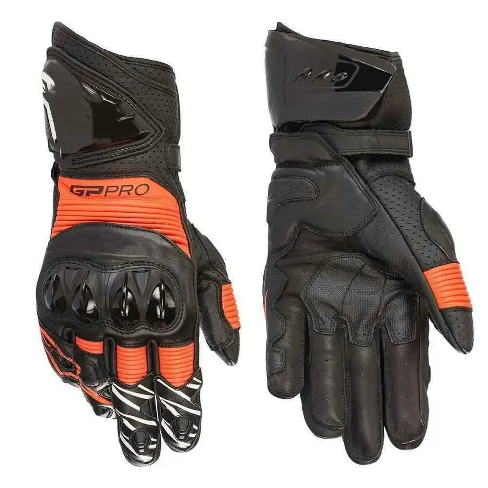 Кожаные длинные мотоциклетные перчатки Gp PRO R3 4 цвета