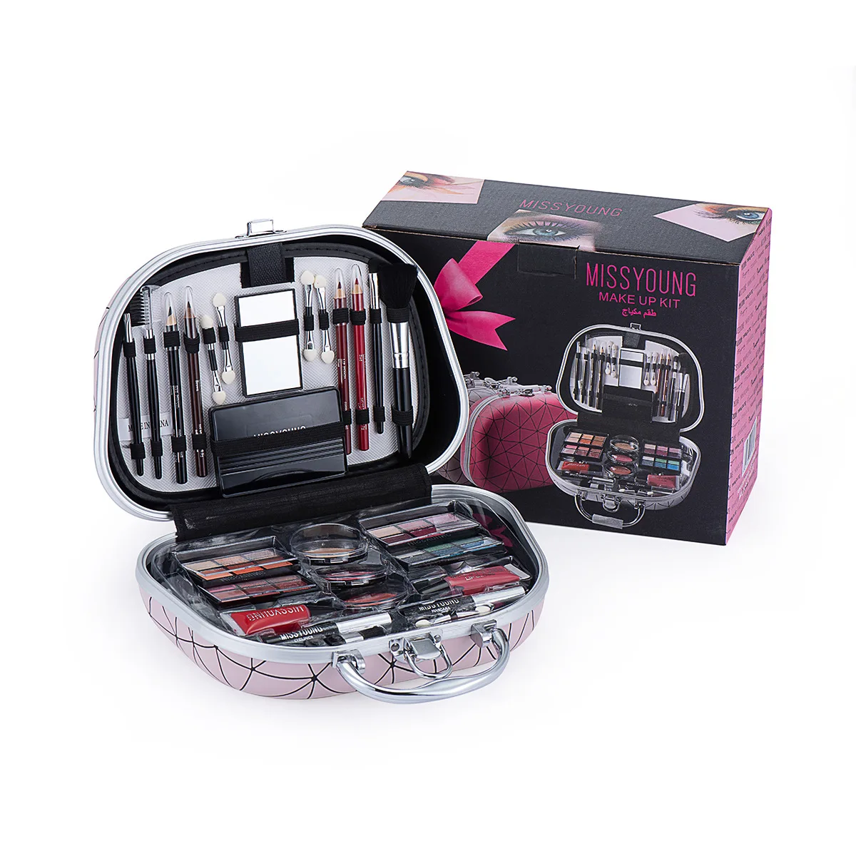 Gift Sets Cosmetic Sets Beauty Combo Sets Eyeshadow Blush Mascara Makeup Brushes make up kit  makeup set box