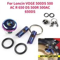 for loncin voge 500ds 500 ac r 650 ds 500r 500ac 650ds motorcycle engine oil filler cup plug cover cap screw dipstick accessory