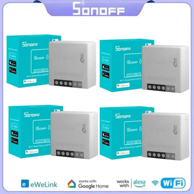 SONOFF R2 Wi-Fi мини-переключатель таймер беспроводные переключатели Автоматизация