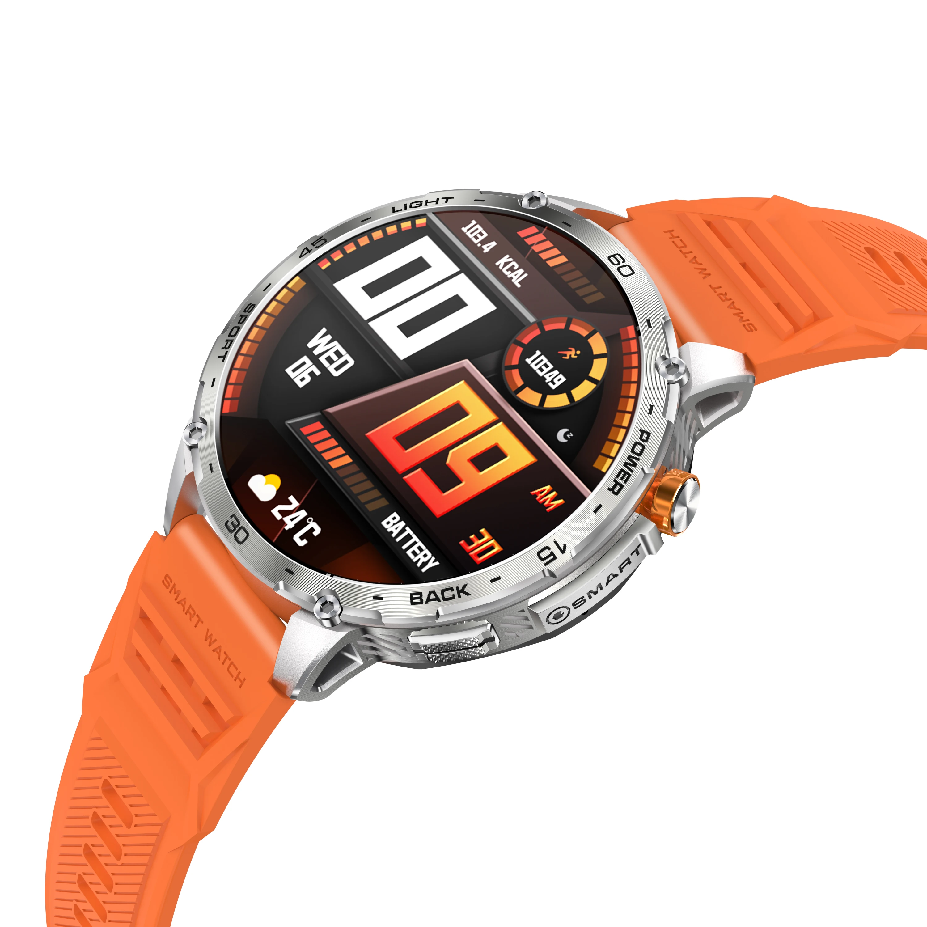 Водонепроницаемые умные часы K69 с 1 75-дюймовым Amoled экраном