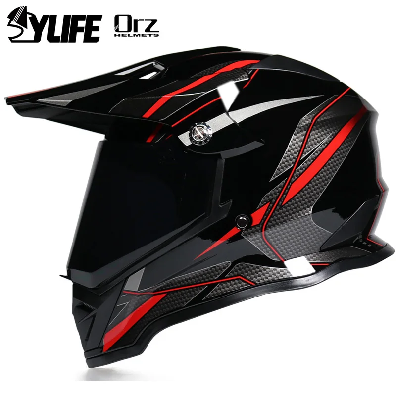 

Motorcycle Helmet Casco Moto Motocross Off Road Helmet DOT Approved Moto Helmet Full Face Men Women Street Fashion Capacete