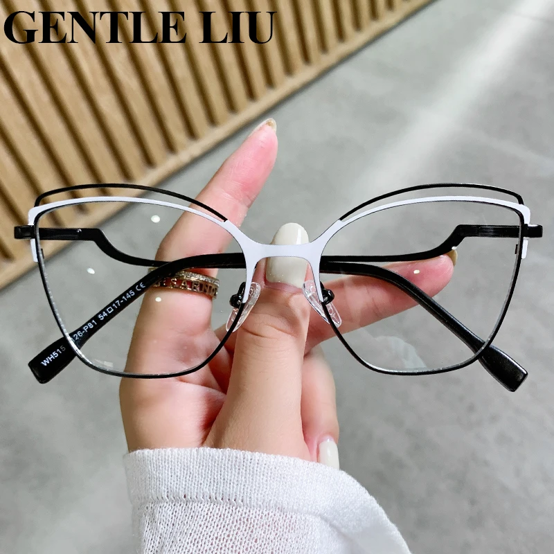 

Очки Женские «кошачий глаз» с защитой от сисветильник