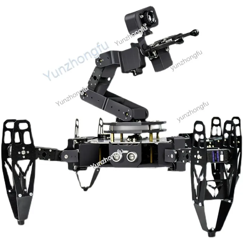 

Робот с несколькими ногами четырехногий бионический паук ИИ визуальный Интеллектуальный программируемый Обучающий набор