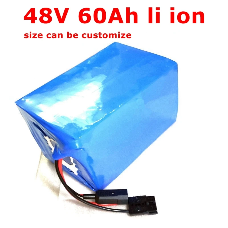 

BLN48V 60AH литий-ионный аккумулятор для литий-ионных батарей 13S для солнечной уличной машины AGV, скутера, велосипеда, инвертора triciclo для гольф-мобиля, лодки + cari
