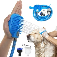 dog bath brush pet bathing tool pet grooming massager tool for dogs cats cleaning washing sprayer dog brush pet bathing supplies