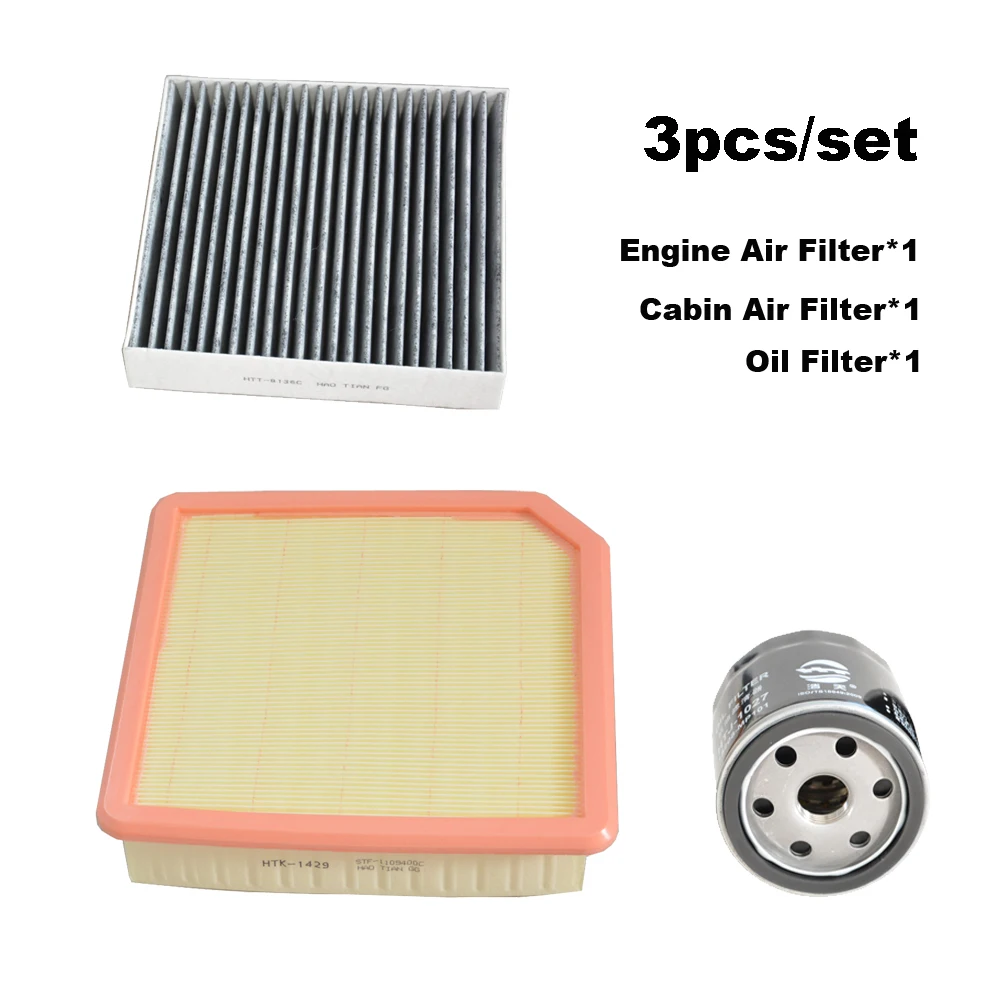 Набор фильтров для BYD TANG 2 0 T 2019-2021 комплект масляных салона двигателя A/C