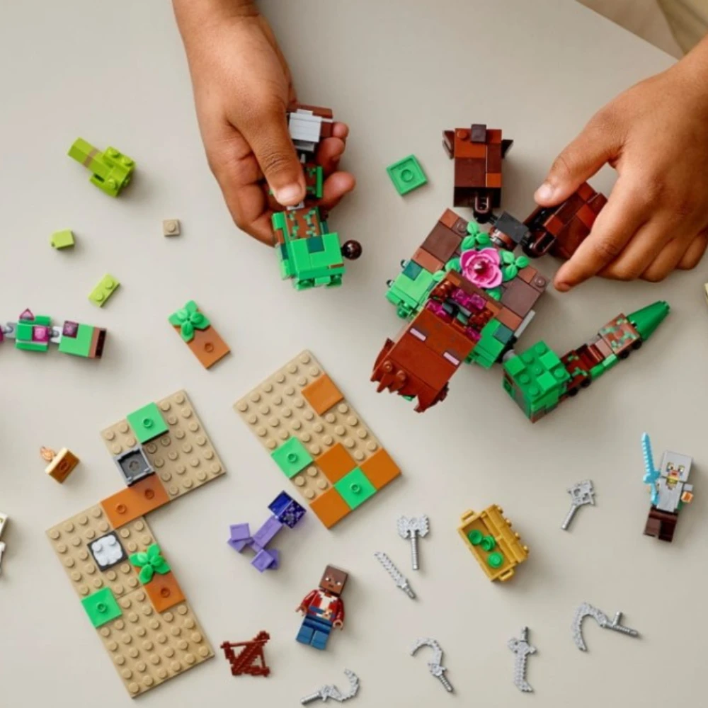 Конструктор LEGO Minecraft (Майнкрафт) 21176 Мерзость из джунглей 8+ | Игрушки и хобби