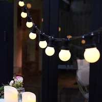 10m patio string light outdoor garland lights globe bulb fairy string light new year party garden patio garlands decorate