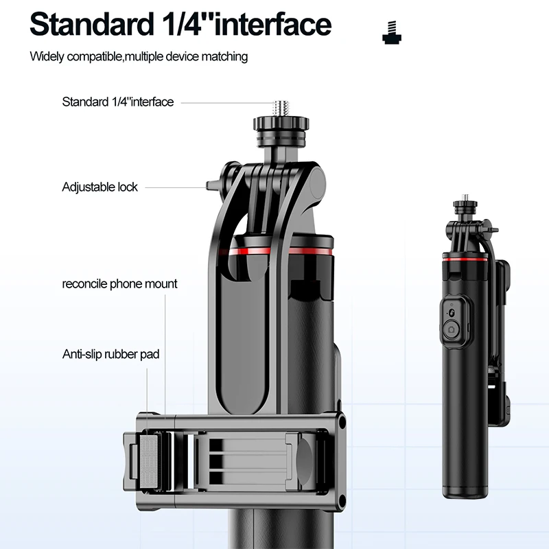 Съемный зажим для телефона селфи 1310 мм