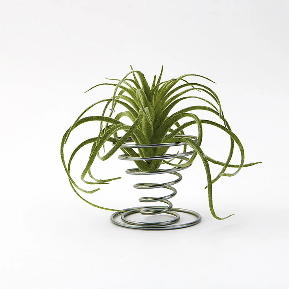 

Air Tillandsiadisplay Stand Holder Containers Rack Fern Planter Wire Metalairplants Pot Racks Container Tabletop Pots