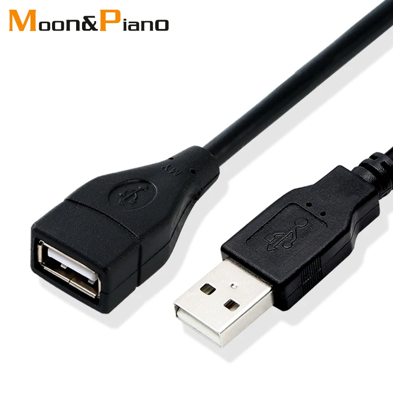 Cable extensor USB 2,0, transmisión de datos, supervelocidad, para Monitor, proyector, ratón, teclado