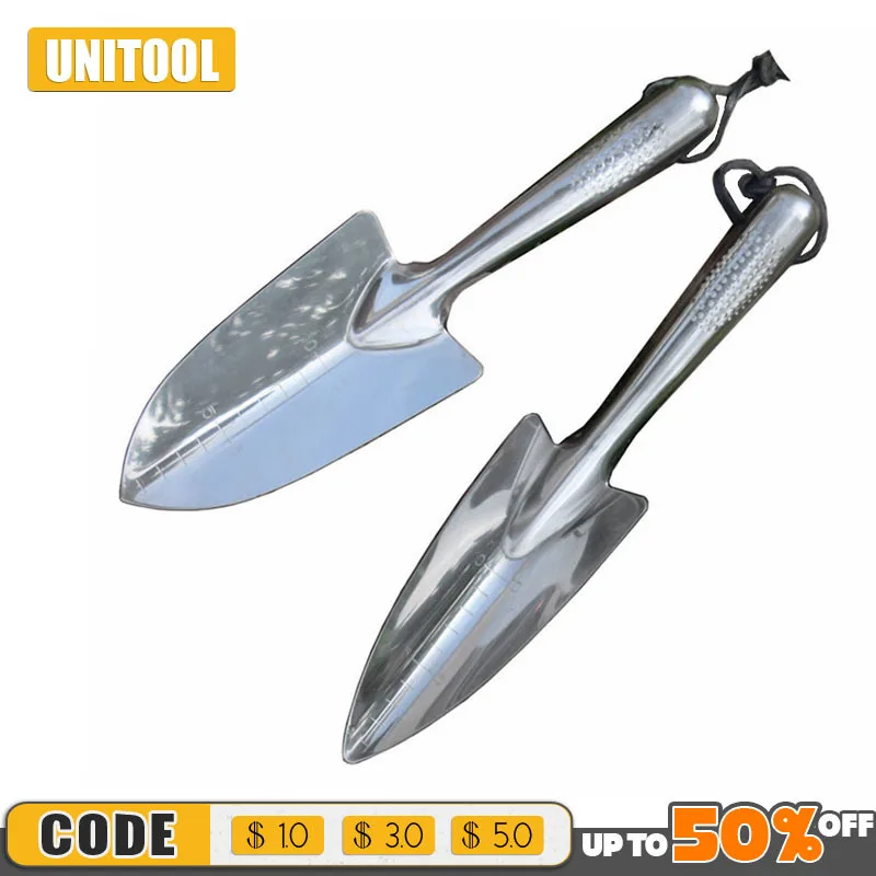 

Stainless Steel Household Garden Shovel Mini Cultivating Transplanting Pot Plant Planting Soil Turning Gadgets Fertilize Tool