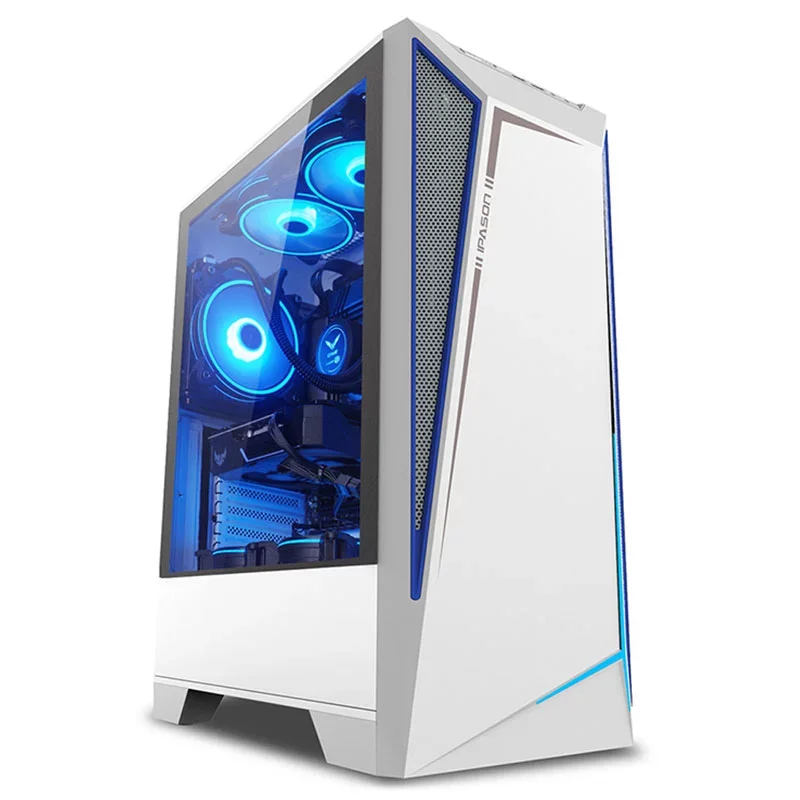 

IPASON Battlefield S5 Desktop Computer R5 5600X Ram 16GB DDR4 High Configuration Gaming Computer Desktop PC Assembled Desktop