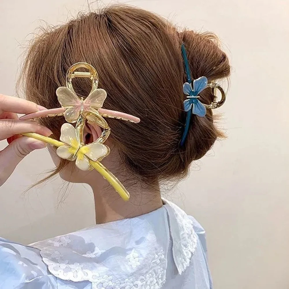 

Makeup Bath Hair Accessories Sweet Colorful Hair Claw Candy Color Hairpin Headwear for Women Animal Hair Clip
