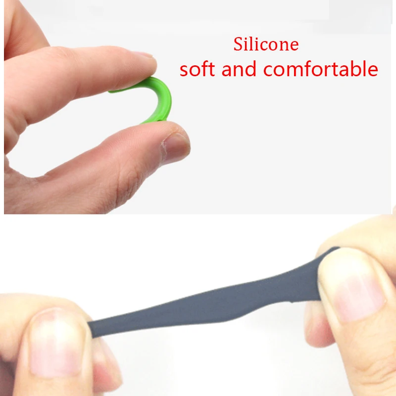 Противоскользящие силиконовые заушники для очков детей и взрослых спортивные