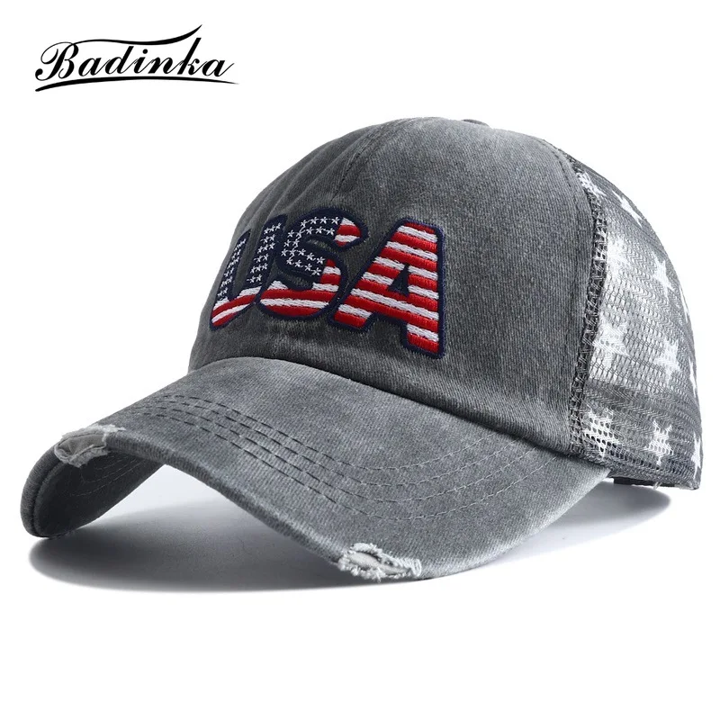 Новинка 2022 бейсбольная Кепка с вышивкой США Snapback мужская и женская летняя в стиле