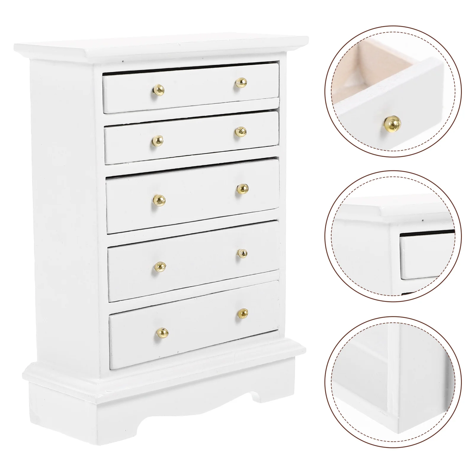 

House Mini Furniture Miniature Storage Cabinet House Furniture