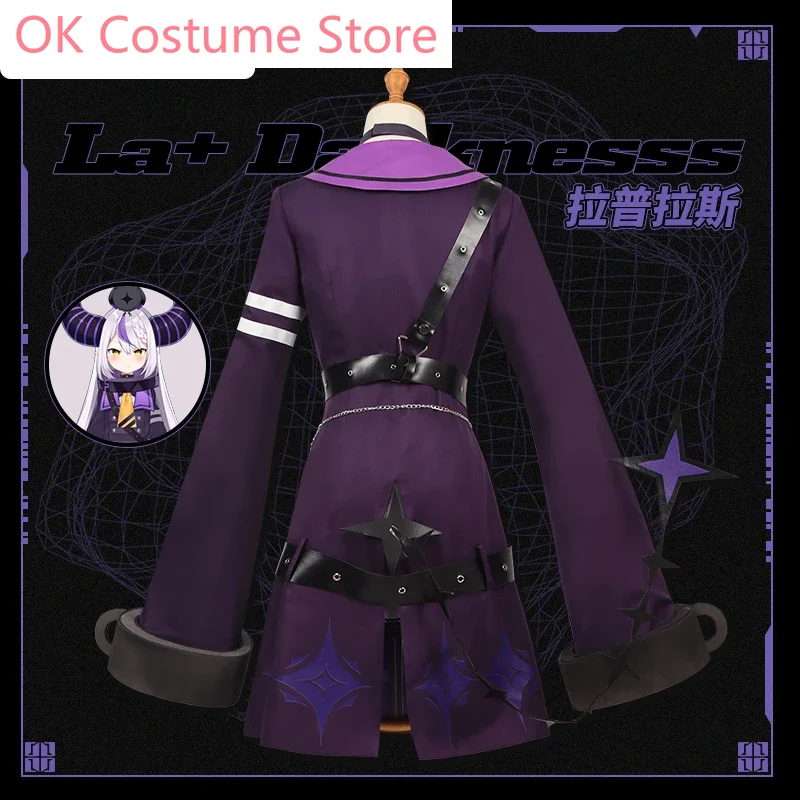 Костюм для косплея аниме Vtuber Hololive La + Darknesss