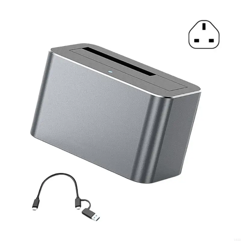 Y8AD Mobile Hard Disk Reader корпус вертикальный USB3.0 5 Гбит / с адаптером 12 В