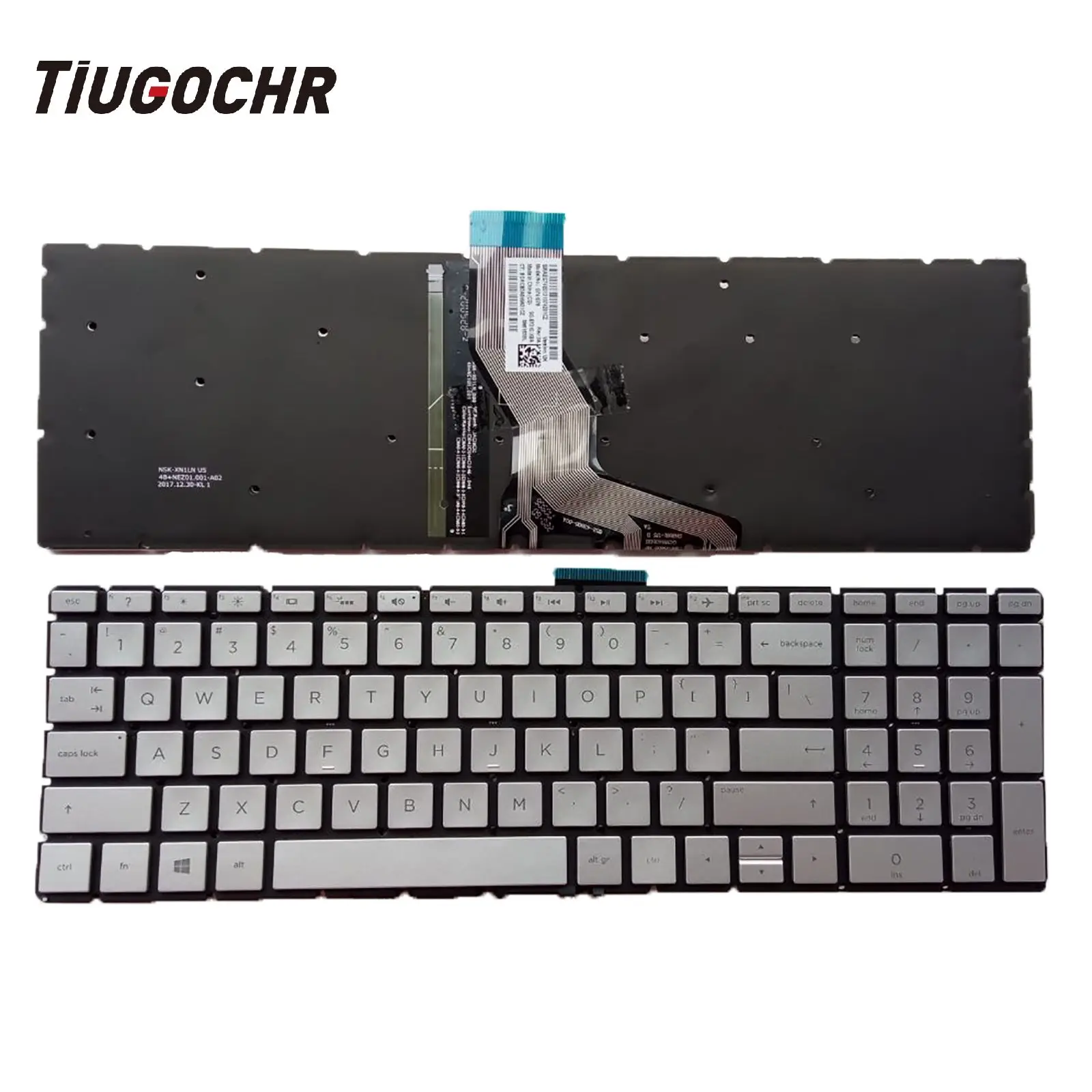 

Для HP 15-AN 15-AW 15-AX 15-BK 15-BS 15-BW клавиатура с подсветкой