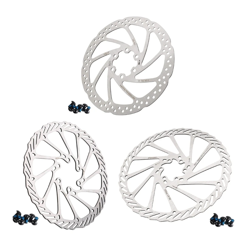 

Stainless Steel Bicycles Disc Brake Rotors 160/180/203mm Disc Brake Adapter