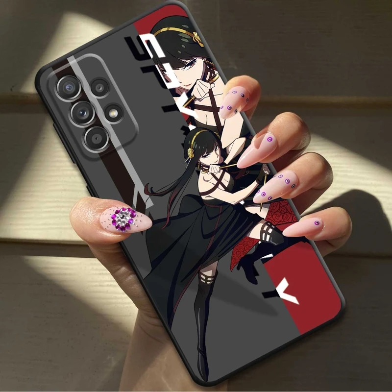 

SPY×FAMILY Anime Twilight Anya Yor Coque Case For Samsung Galaxy A52 A33 A23 A32 4G 5g A53 A51 A21s A33 A22 A31 A73 A71 A23 A72