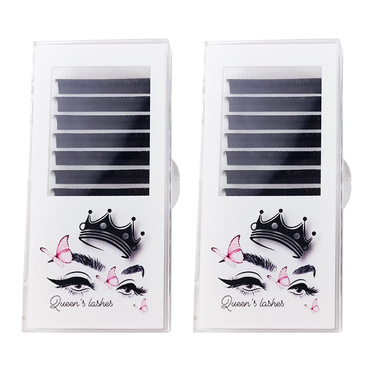 

Custom Easy Fan Lashes Faux Mink Eyelash Extension Box Print Logo Fast Bloom Austomatic Flowering Self-Making Volume