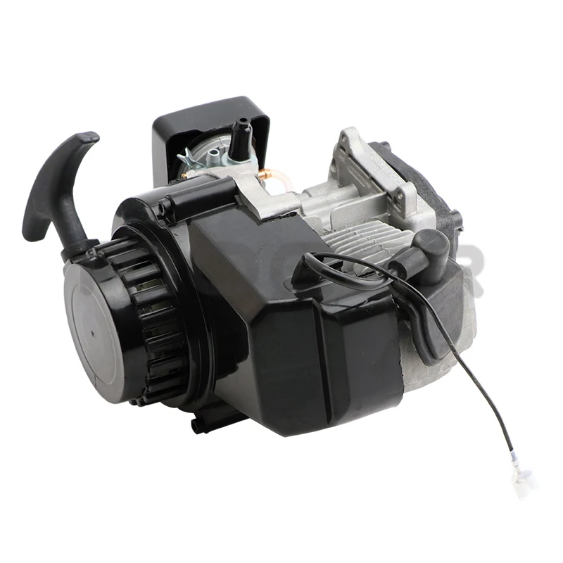 Мотоцикл 43cc 47cc 49cc 2-тактный двигатель мини quad rocket карманный велосипед ATV pull start