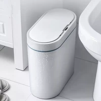 newest sensor trash can usb rechargeable sensor trash can automatic household bathroom kitchen waterproof sensor bin