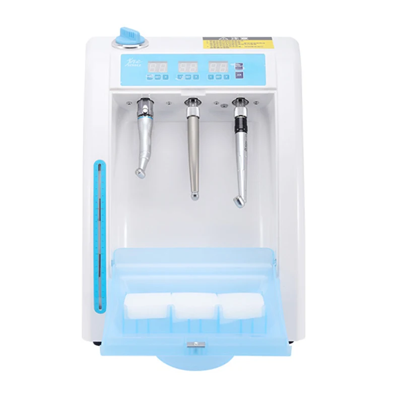 

220V/110V Dental Greasing Curing Machine Dental Oiler Cleaning 40W Oil Filling Machine 3000 rpm