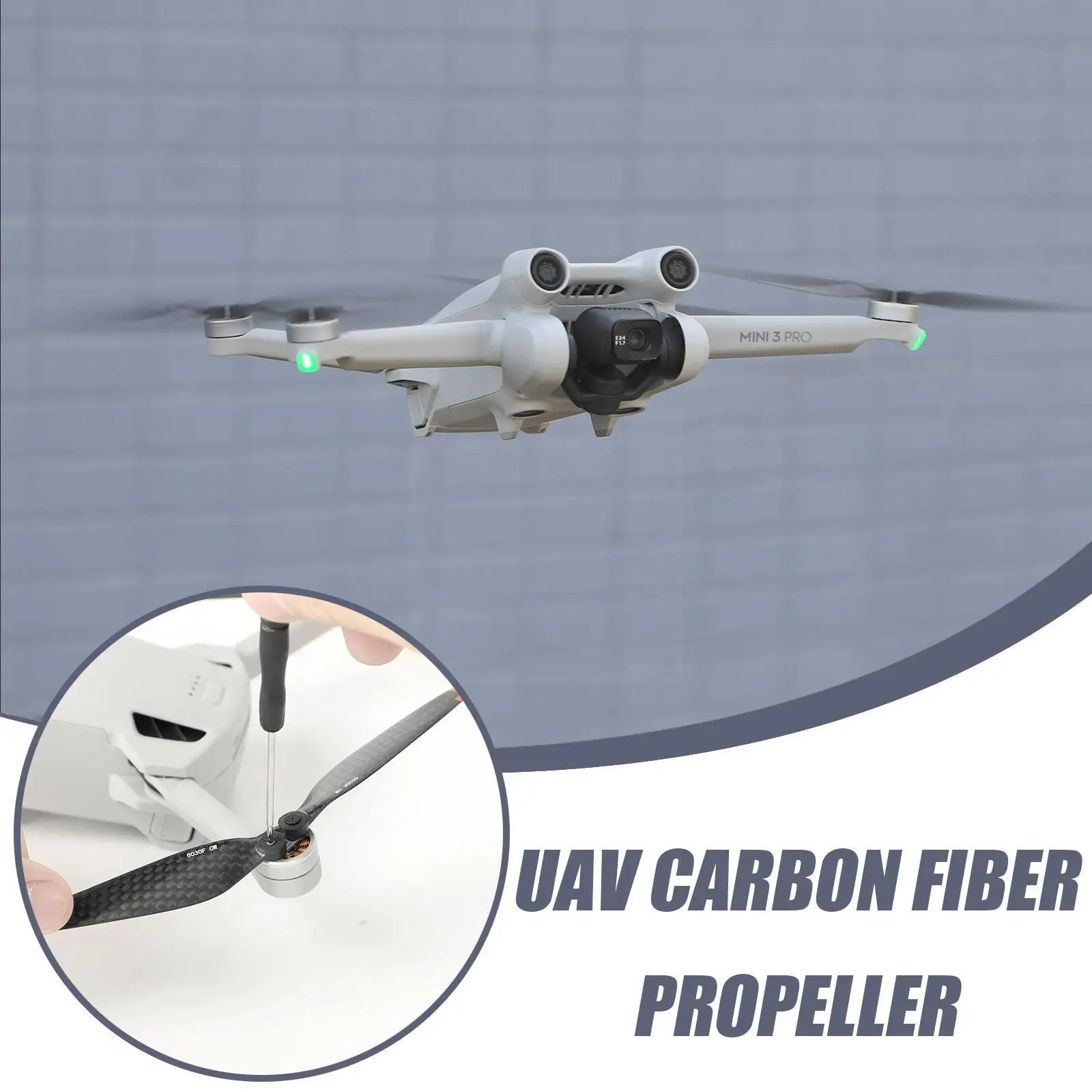

Пропеллер из углеродного волокна для Mini 3 Pro, запасные части для вентиляторов крыла, аксессуары для дрона G1n6