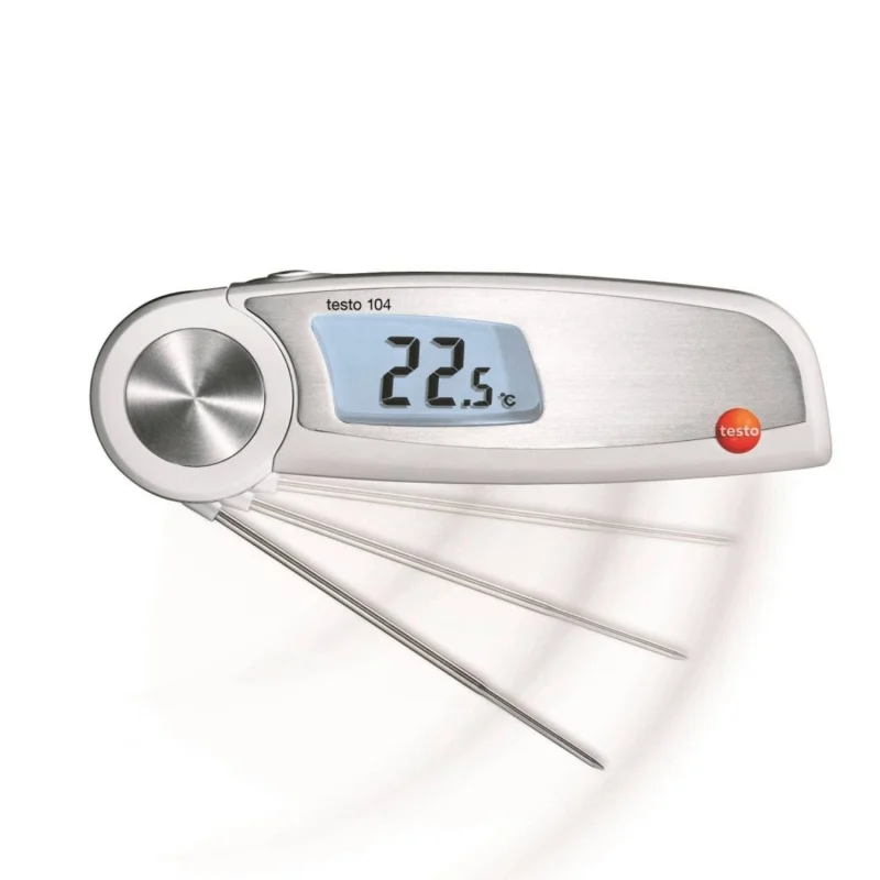

Testo 104 Waterproof Digital Folding Food Thermometer 0563 0104