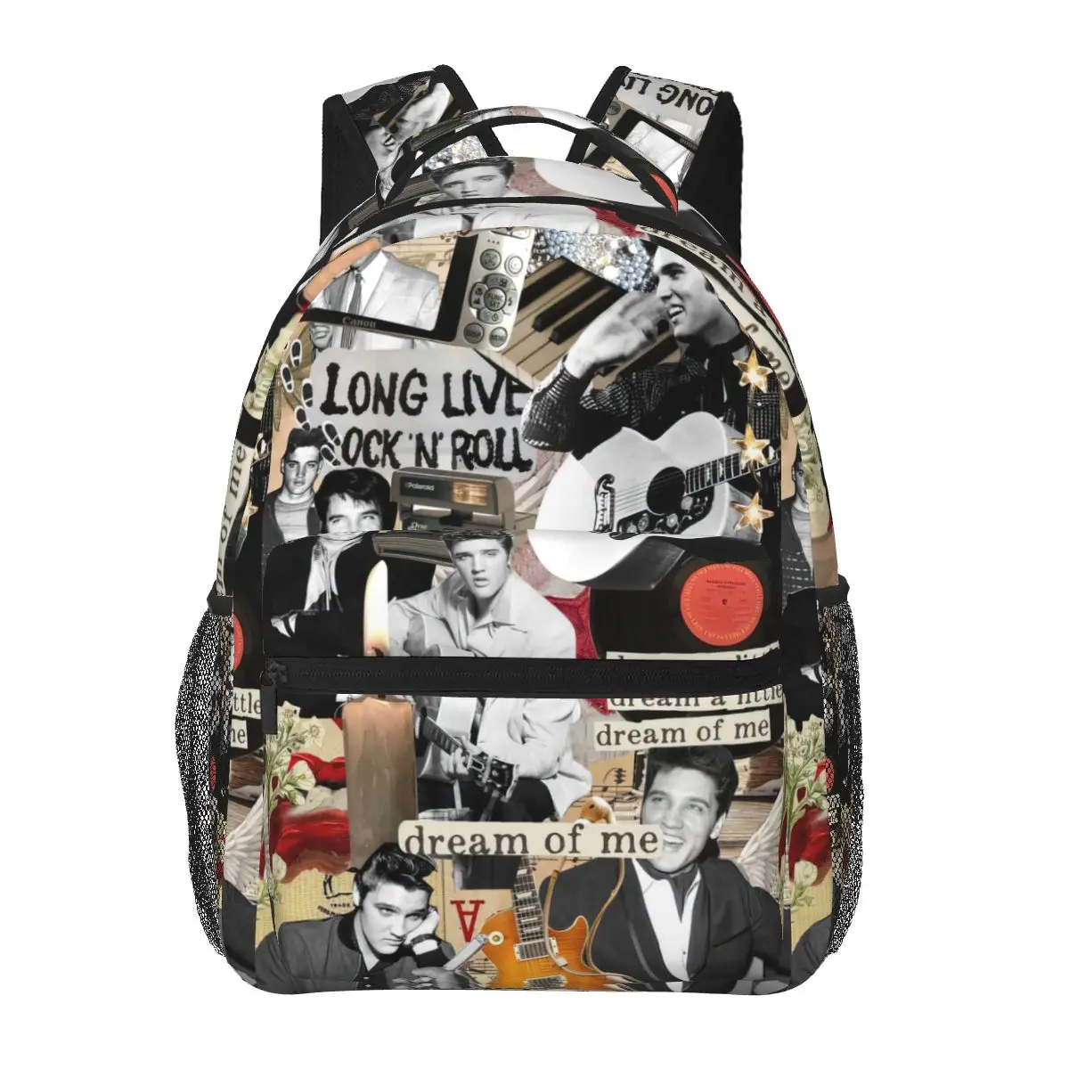 

Elvis Presley Backpack for Girls Boys Travel RucksackBackpacks for Teenage school bag