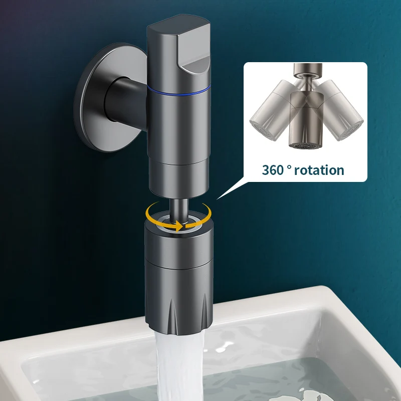 Настенный смеситель Laturny из нержавеющей стали для ванной комнаты с одним выходом