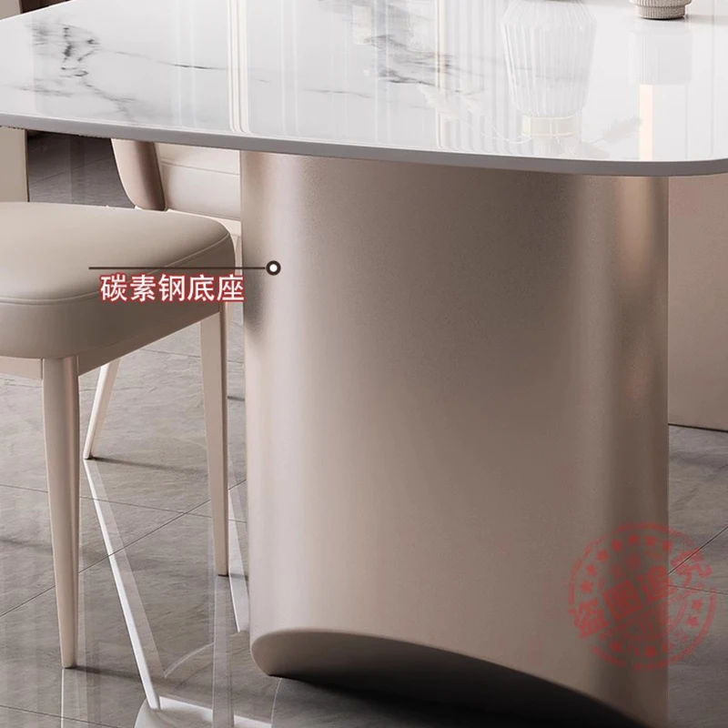 Рабочий стол для кафе Мраморная обеденная комната прямоугольные роскошные