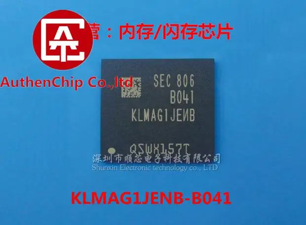 

2pcs 100% orginal new in stock KLMAG1JENB-B041 153 ball emmc 16G mobile phone hard drive IC