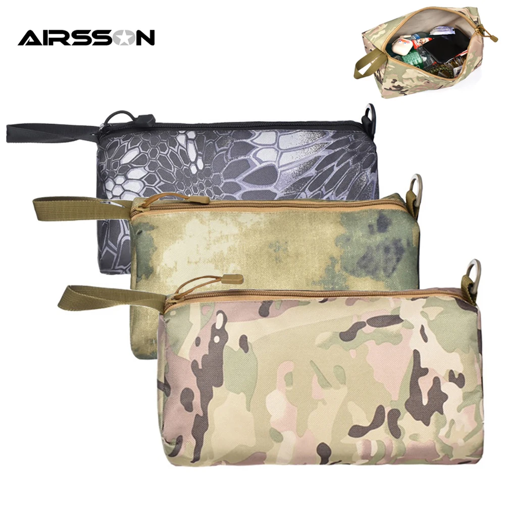 

Tactical Dump Drop Pouch Military Camouflage Ammo Bag Protable Outdoor EDC Pack Phone Case For Hunting Camping Hiking Travel