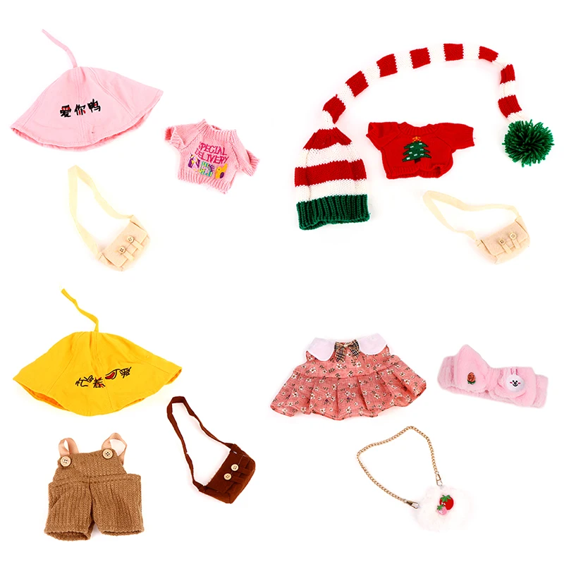 

30cm Mini Yellow Duck Clothes and Car Decorate Accessories Cute Birthday Gift