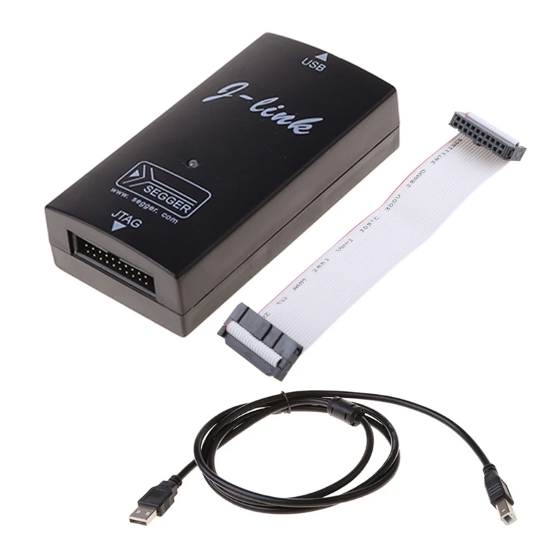 

Эмулятор P82D Отладчик JLink USB 20-контактный программатор JTAG Высокоскоростной эмулятор