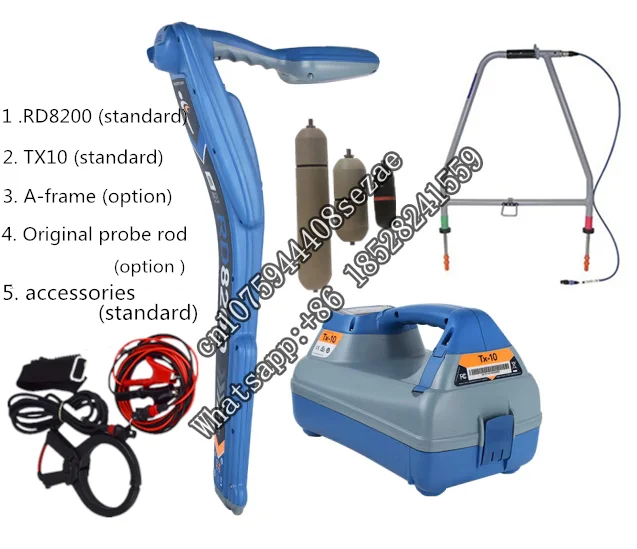 Радиообнаружение RD8200 локатор и передатчик TX10 параметры неисправности