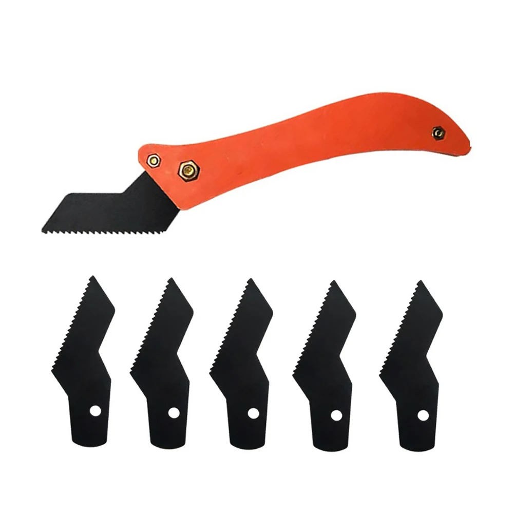 

6PCS Tile Cleaning Tool Replacement Blades Ceramic Tile Gap Grout Remover Mortar Cleaning Cleaner Construction Hand Tools
