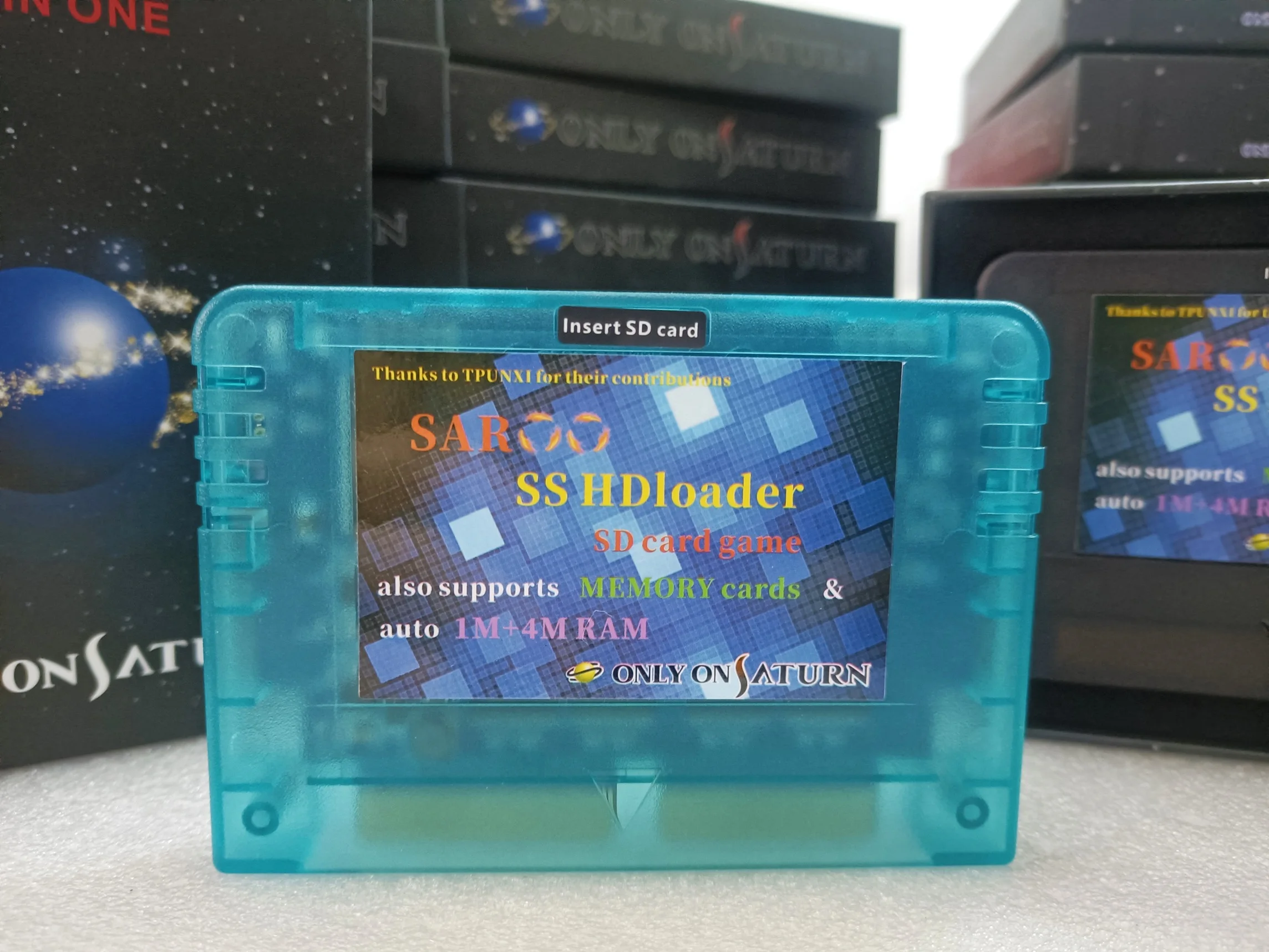 Картридж SAROO HDLoader для быстрого чтения игр устройство SD TF карт памяти без CD консоли