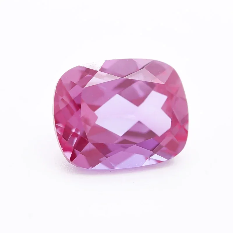 Выращенный в лаборатории александрит прямоугольная подушка изменение формы