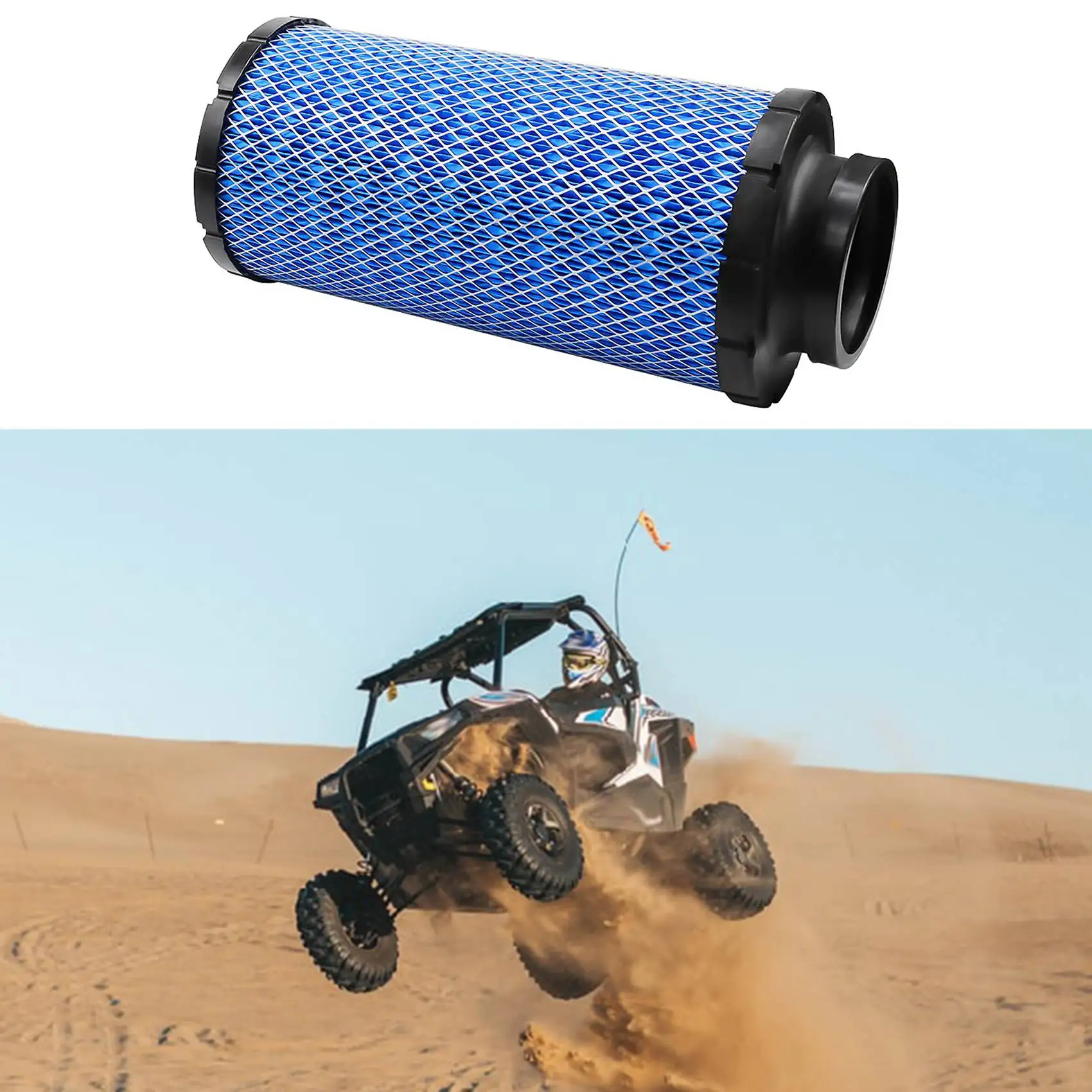 Воздушный фильтр двигателя 1240957 для Polaris RZR XP 1000 4 Turbo 2014-2022 1241084 1240822 2882234 1 шт.