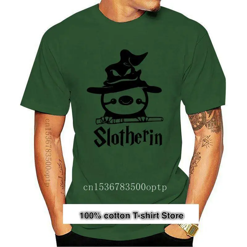 

Camiseta Sloth de Slitherin, parodia de Hogwartz, nueva