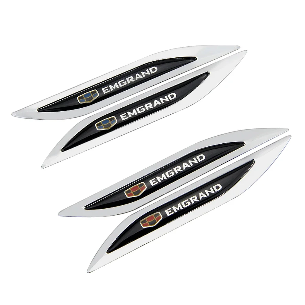 Авто Стайлинг 3D Металлическая эмблема Значок на крыло автомобиля Наклейка для