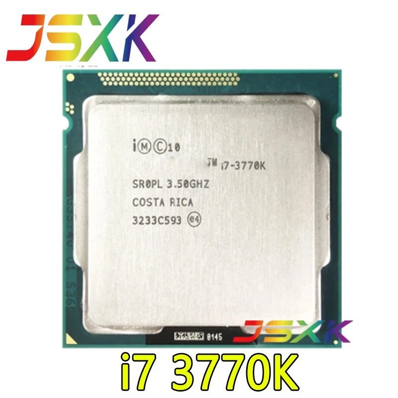 Для б/у процессор intel i7 3770k quad core lga 1155 3,5 ГГц 8 Мб Кэш с hd-графикой 4000 tdp 77 Вт