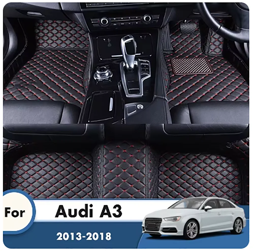 Автомобильные коврики на заказ для Audi A3 A3L Seden 2020 2019 2018 2017 2016 2015 2014 2013